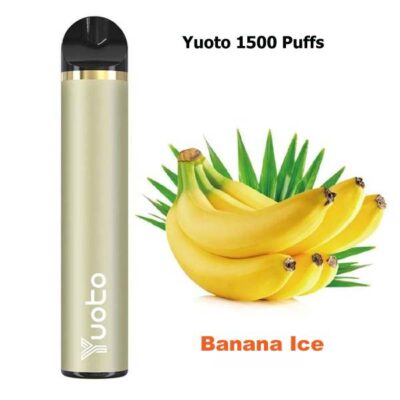  Yuoto Banana Ice 1500 puffs