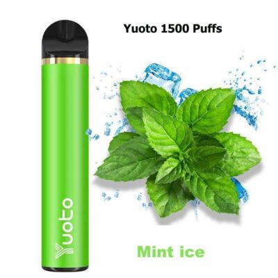  Yuoto Mint ice 1500 puffs Disposable Vape