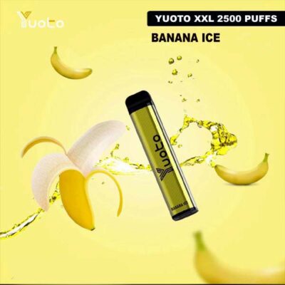 Yuoto xxl Banana Ice 2500 Puffs