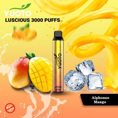 Yuoto Luscious Alphonso Mango 3000 Puffs