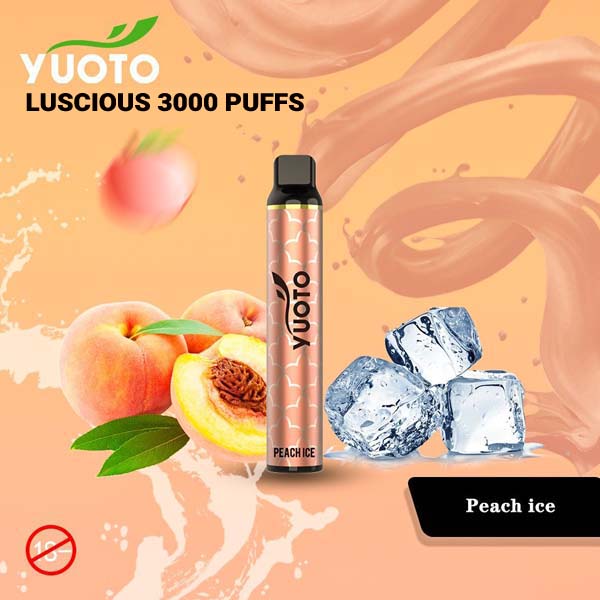 Yuoto Luscious Peach Ice 3000 Puffs
