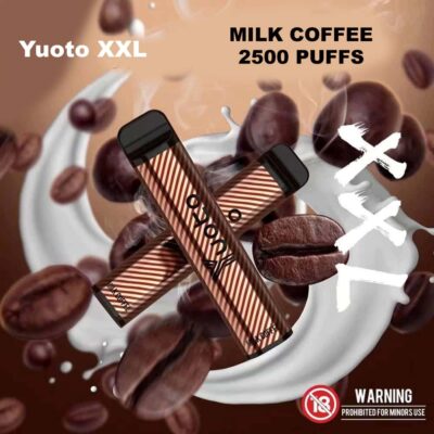 Yuoto xxl Milk Coffee 2500 Puffs Disposable