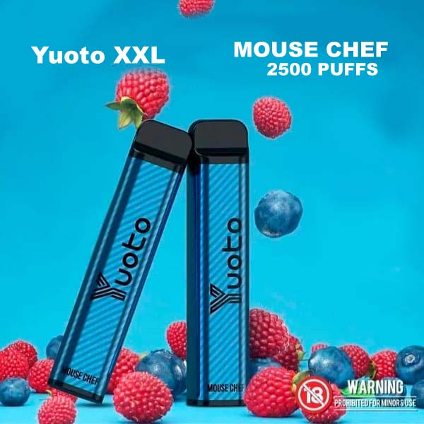 Yuoto XXL Mouse Chef 2500 Puffs