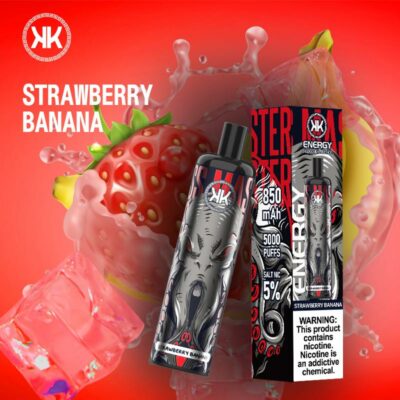 Energy Strawberry Banana 5000 Puffs Disposable