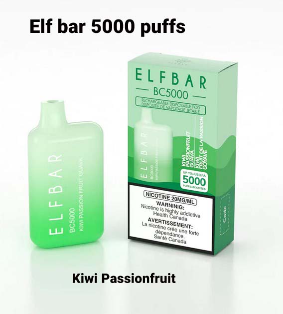Elf Bar Kiwi Passion fruit Guava Disposable Vape