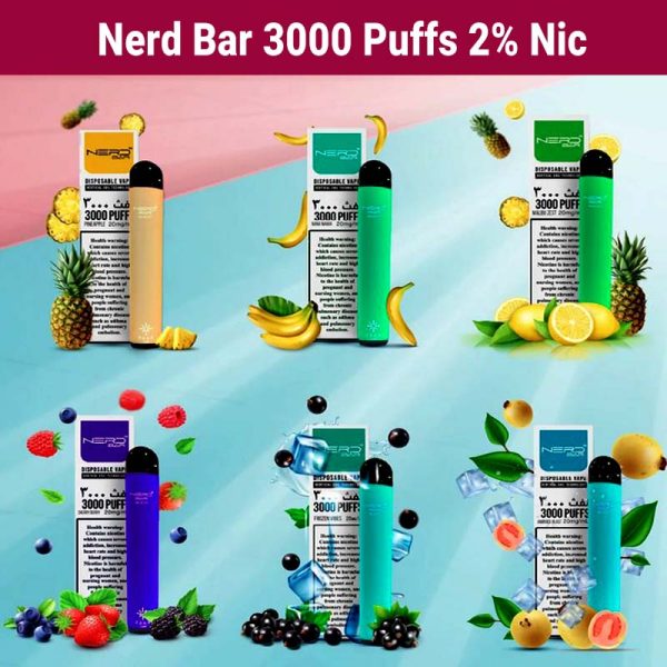 Nerd Bar 3000 Puffs Disposable vape