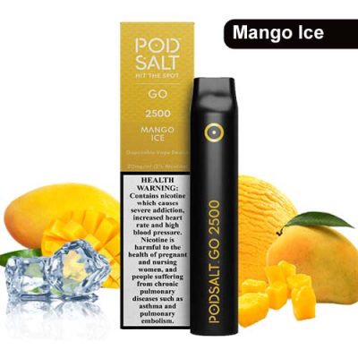 Pod Salt Go Mango Ice  2500 Puffs