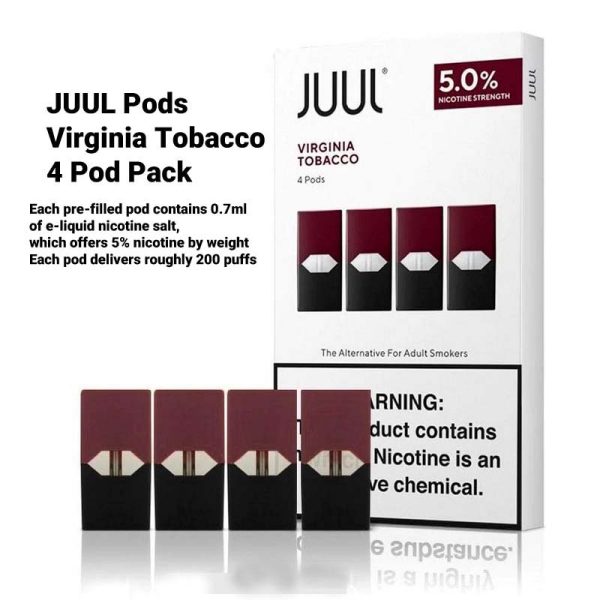 Virginia Tobacco JUULpods 4 Pod