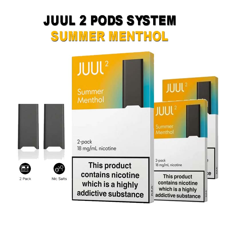 JUUL2 Summer Menthol Pods System