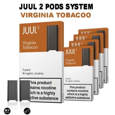 JUUL2 Virginia Tobacco Pods System 18mg