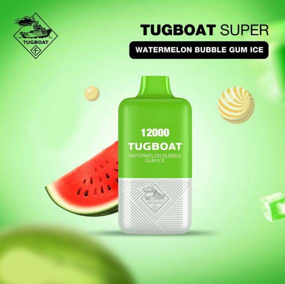 Tugobat Supper 12000 Puffs watermelo bubble gum ice