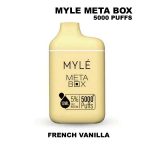 Myle Meta Box 5000 Puffs French Vanilla 