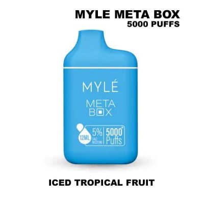 Myle Meta Box 5000 Puffs ICED Tropical Fruit