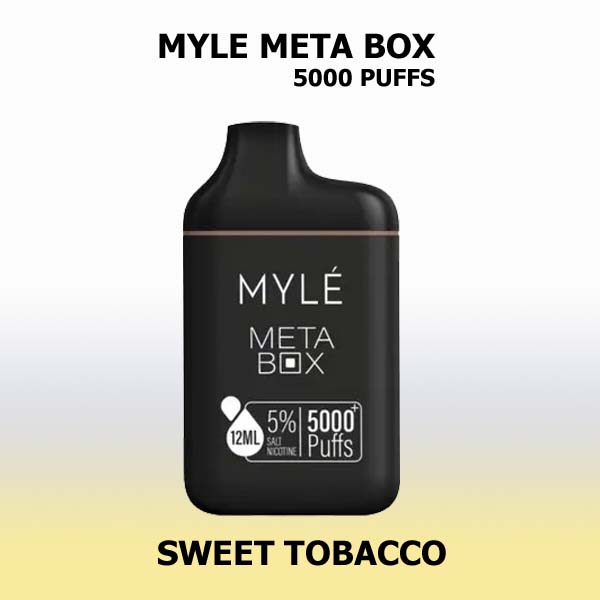 Myle Meta Box 5000 Puffs Sweet Tobacco