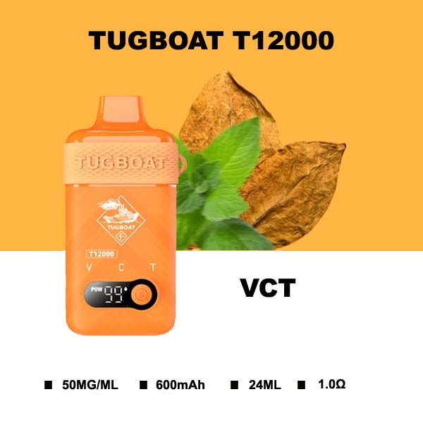 Tugboat T12000 VCT Disposable Vape Kit